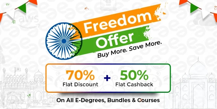 India Desire : Eduonix Online Learning Offers- Get Flat 50% Cashback + 70% Off On E-Degrees, Bundles & Courses